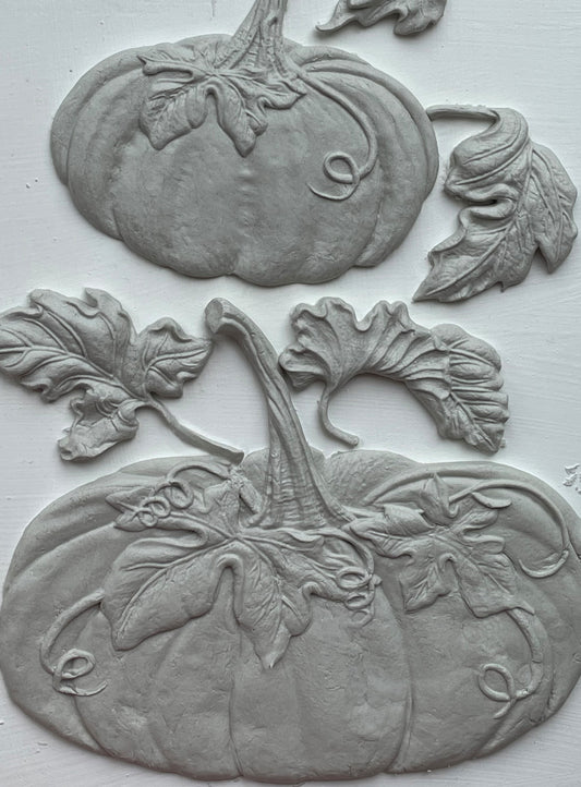Hello Pumpkin Mould (IOD) Iron Orchid Designs- 6x10
