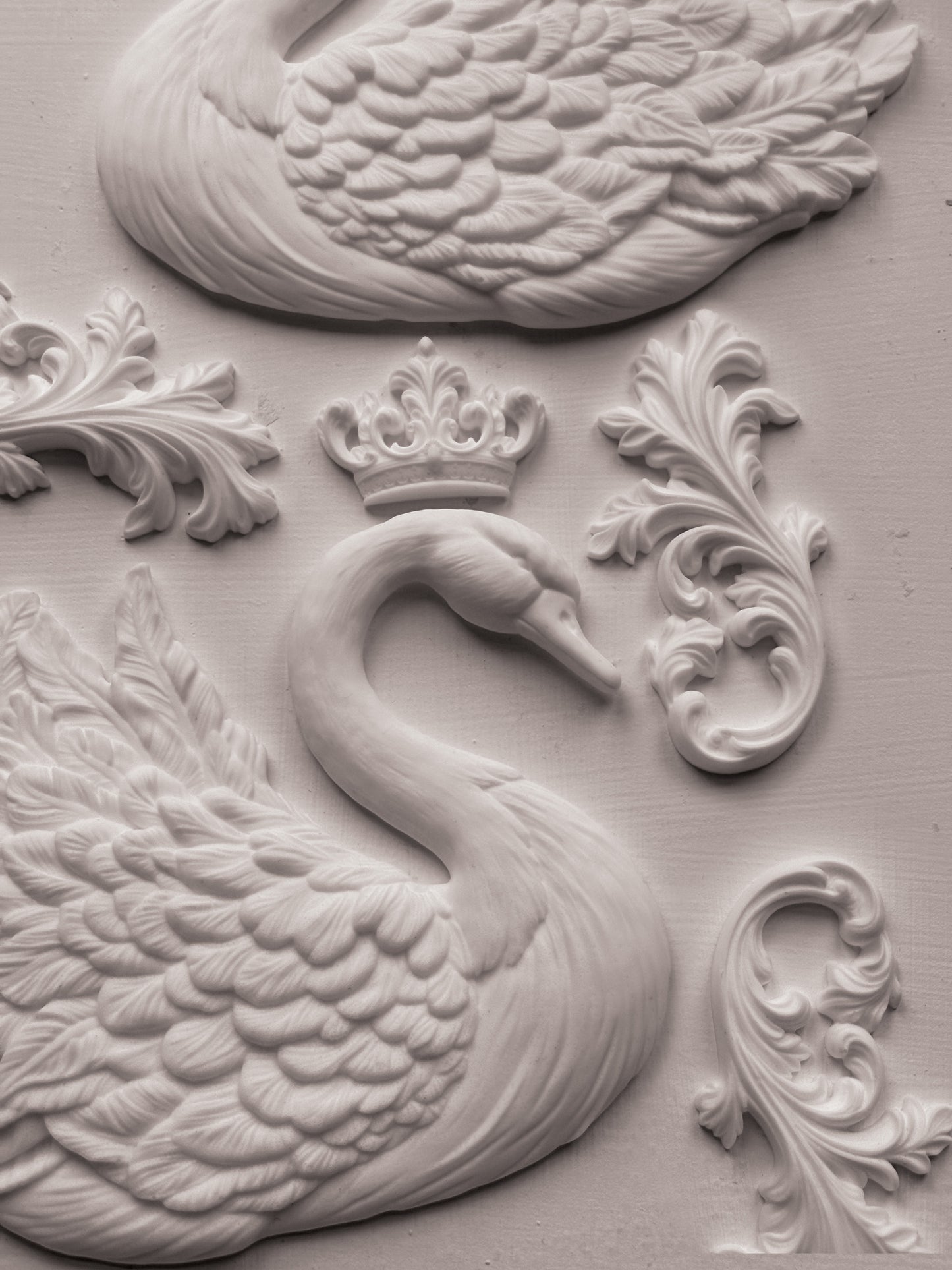 Swans Mould (IOD) Iron Orchid Designs- 6x10