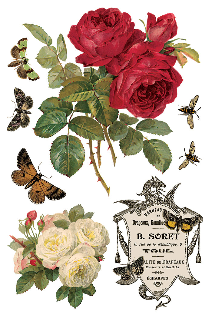 By Any Other Name Transfer (IOD) Iron Orchid Designs- 8x12 Pad™