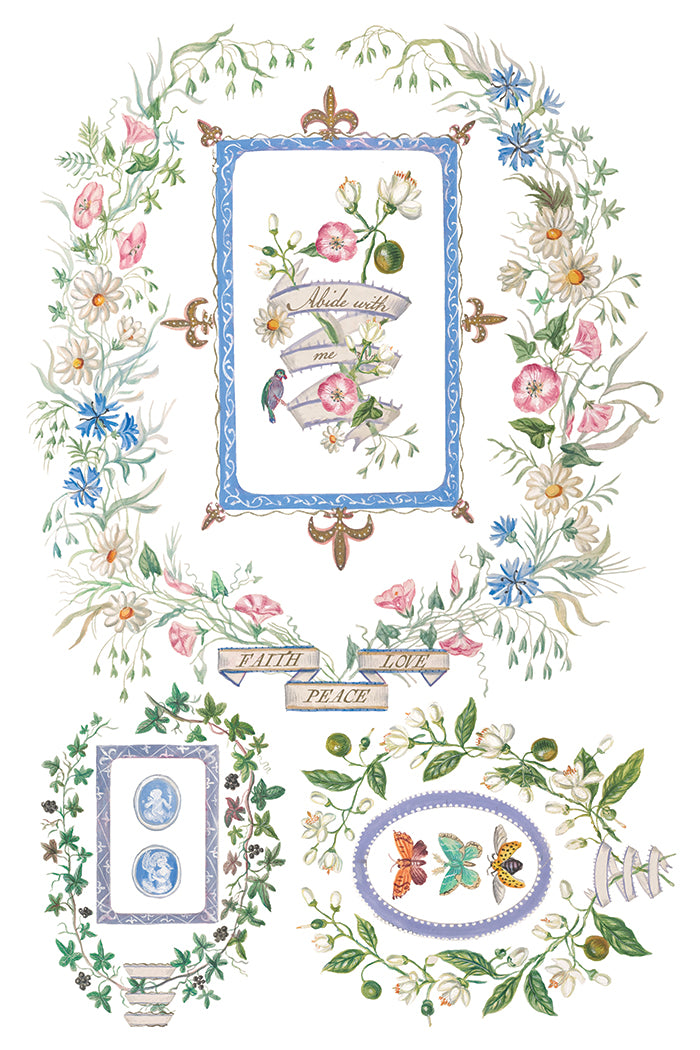 Emily Clare Transfer (IOD) Iron Orchid Designs Transfer- 8x12 Pad™