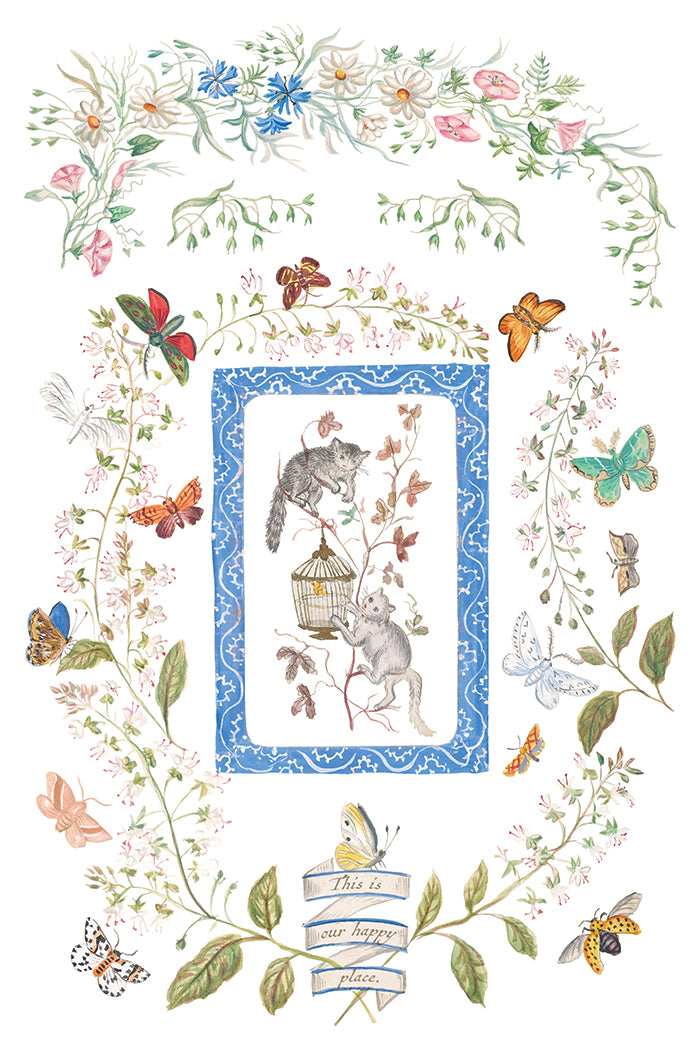 Emily Clare Transfer (IOD) Iron Orchid Designs Transfer- 8x12 Pad™