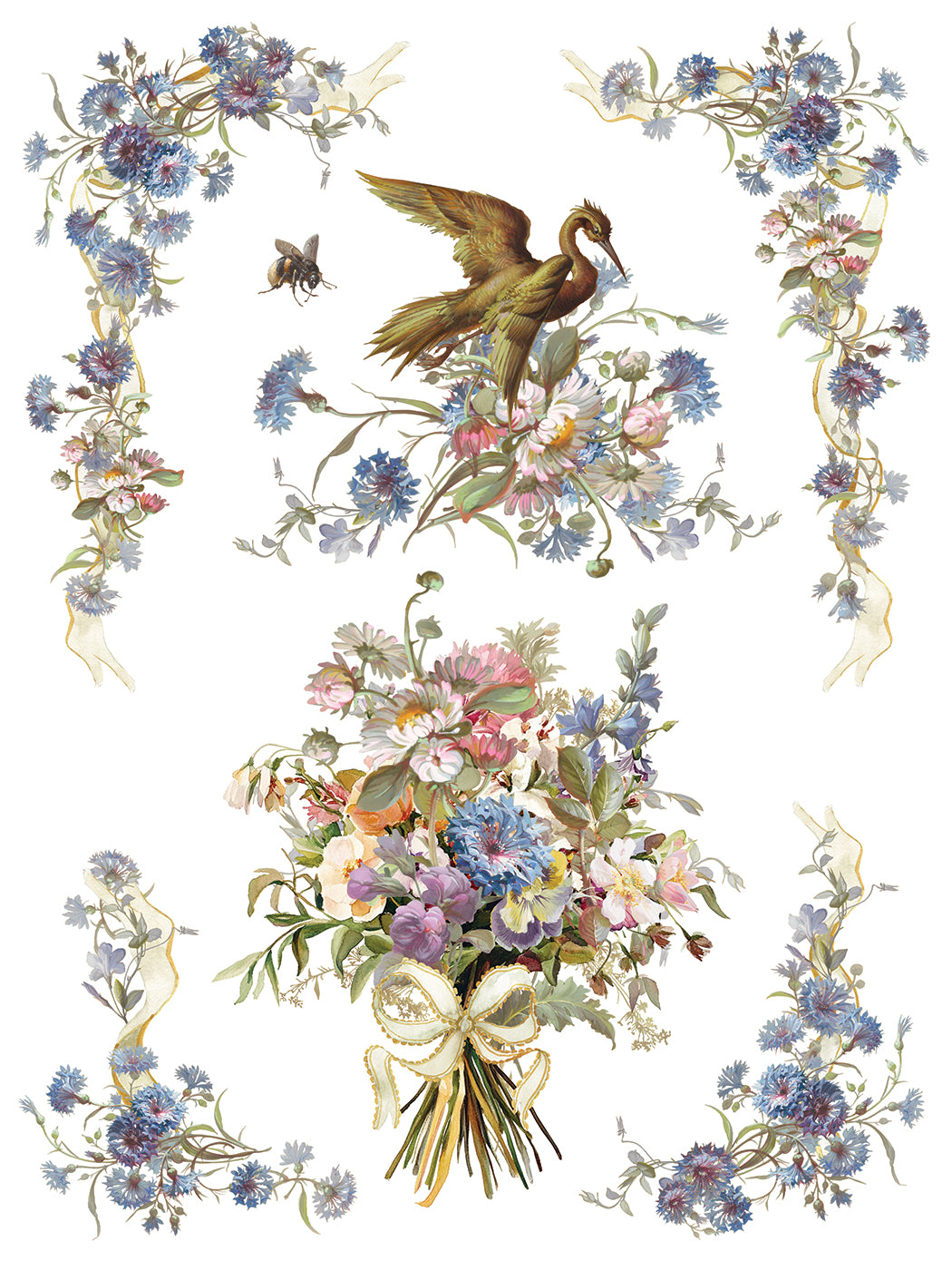 Madeleine Transfer (IOD) Iron Orchid Designs- 12x16 Pad™