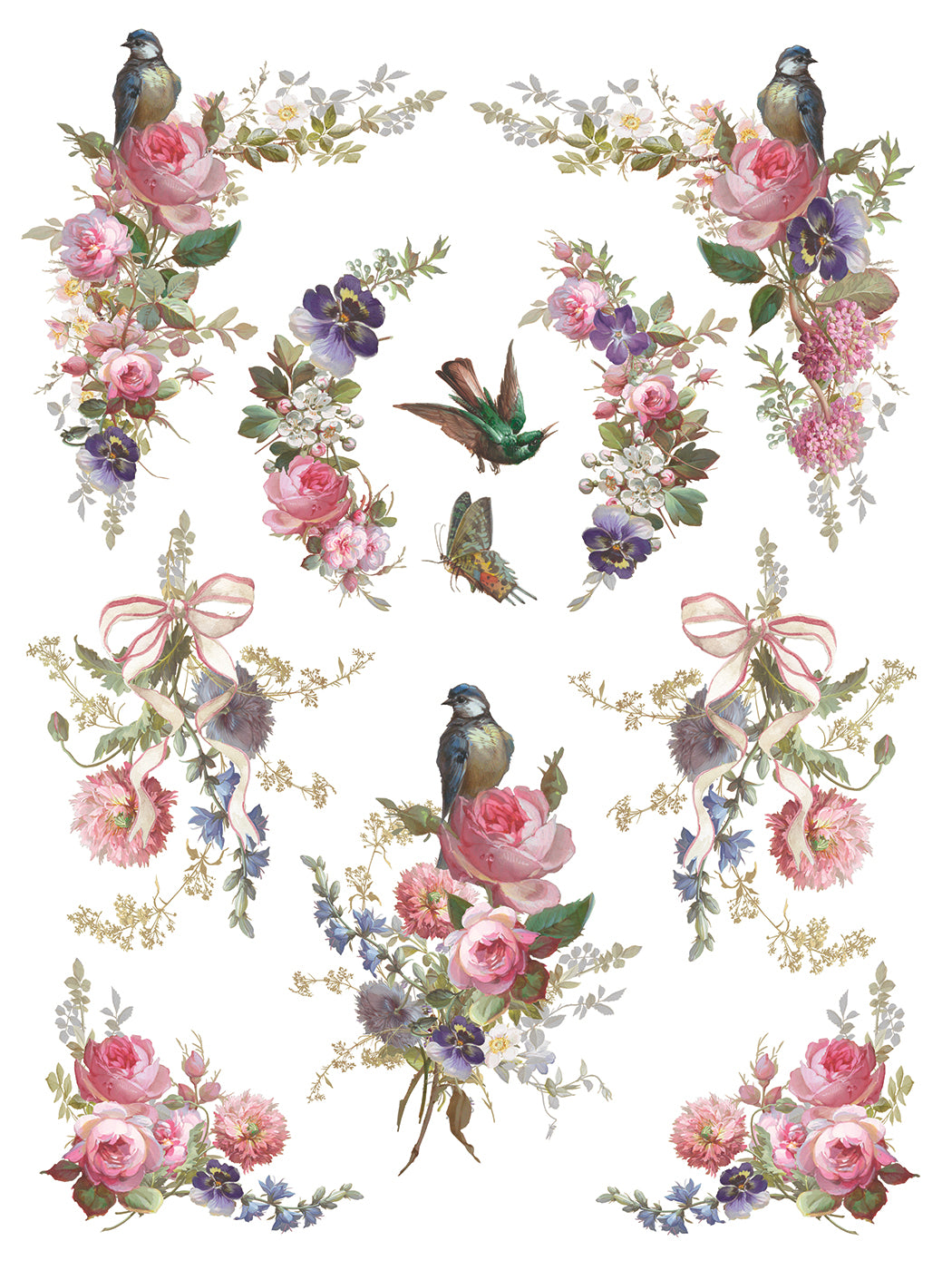Madeleine Transfer (IOD) Iron Orchid Designs- 12x16 Pad™