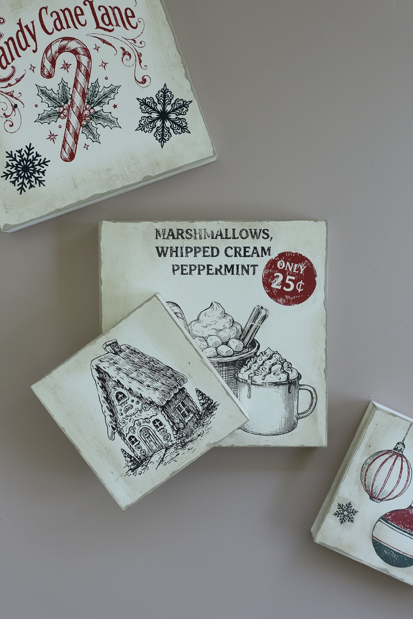 IOD The North Pole Co Paint Inlay- Iron Orchid Designs