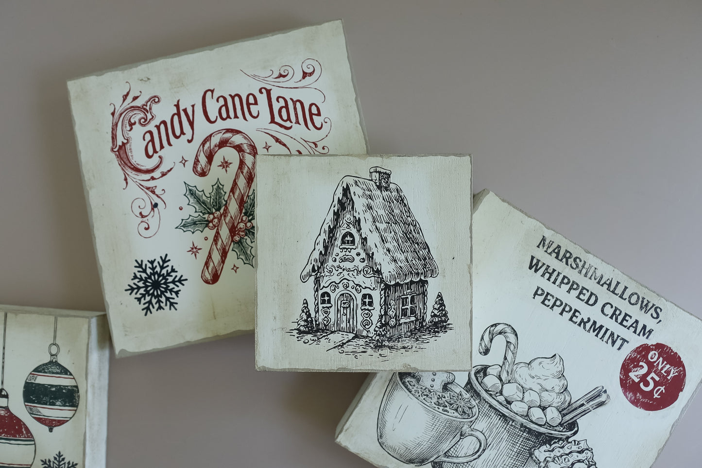 IOD The North Pole Co Paint Inlay- Iron Orchid Designs