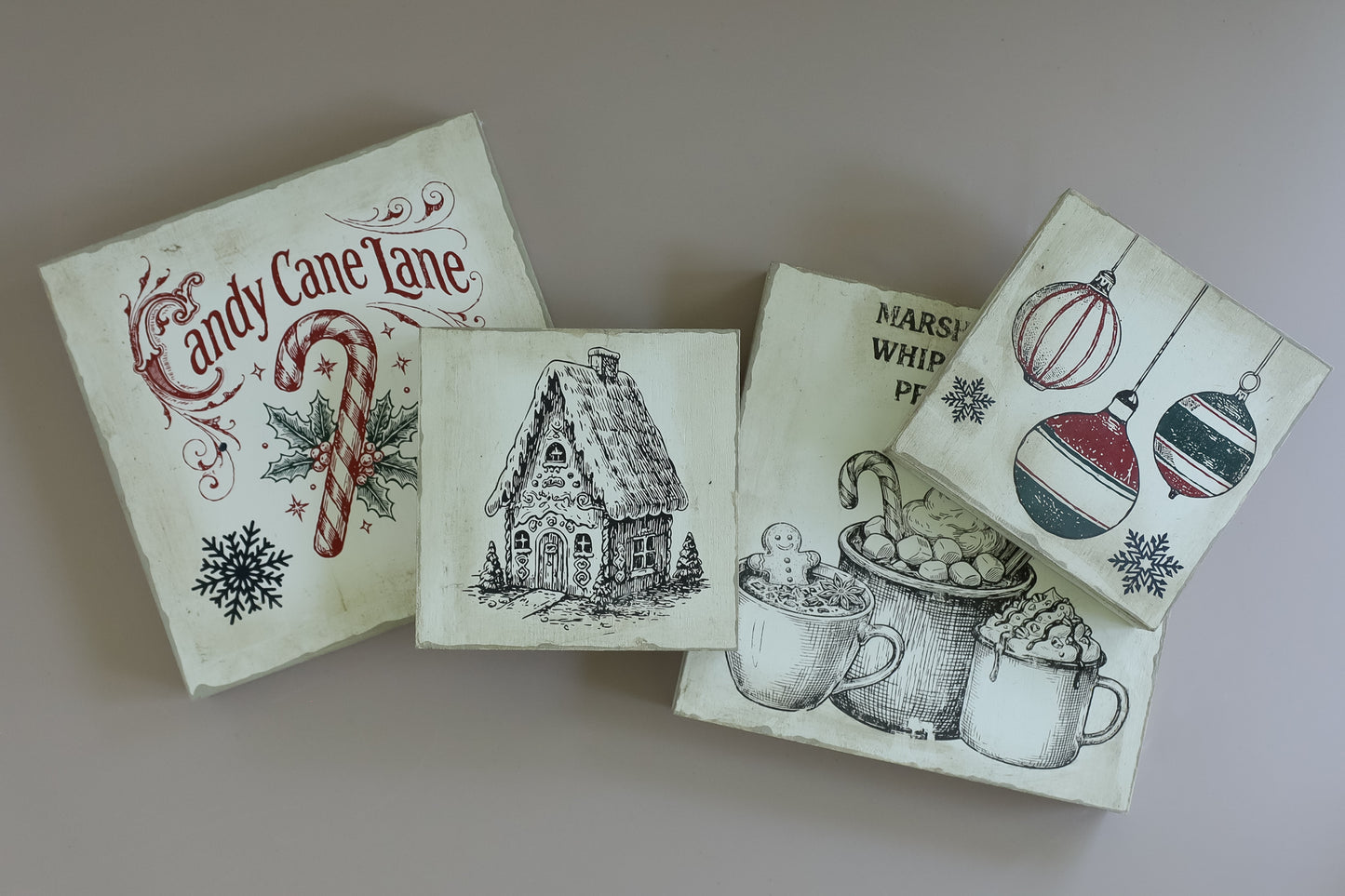 IOD The North Pole Co Paint Inlay- Iron Orchid Designs