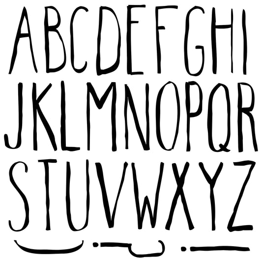 Farmhand Alphabet Stamp (IOD) Iron Orchid Designs- 12x12