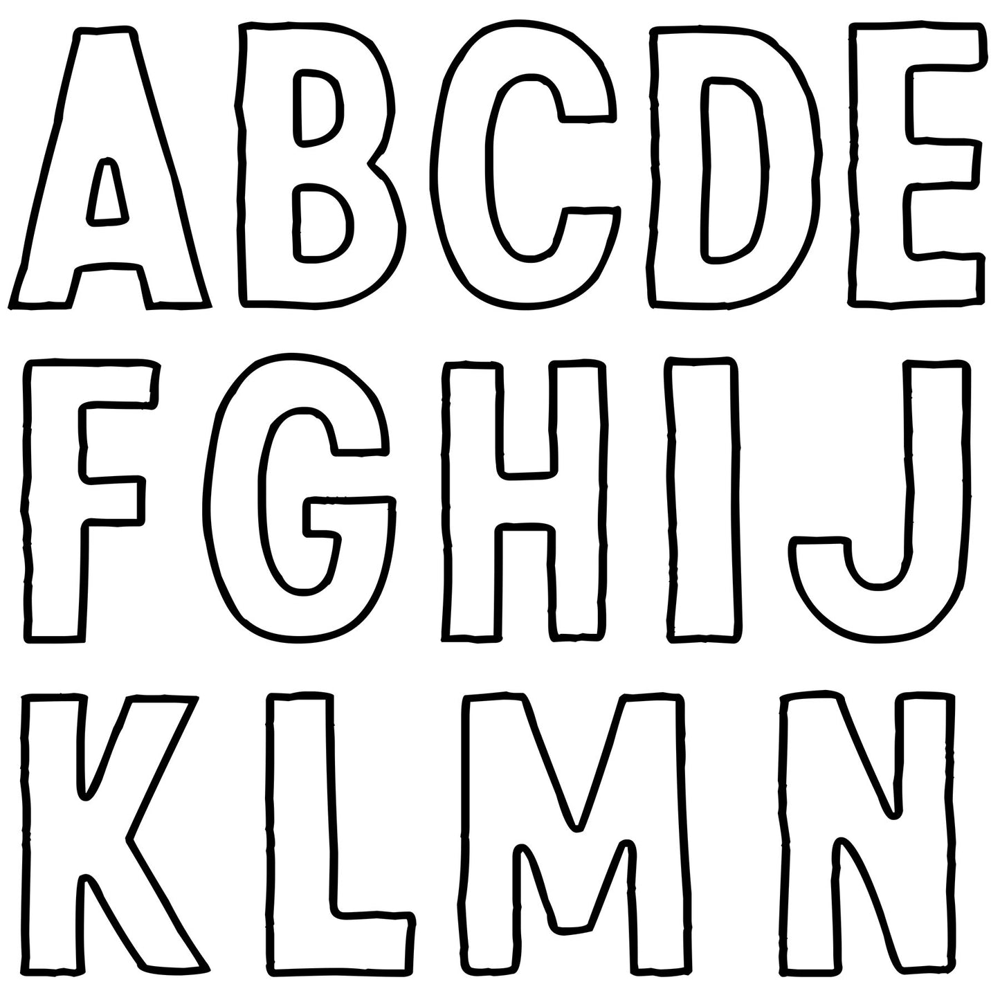 Retro Alphabet Stamp (IOD) Iron Orchid Designs- 12x12
