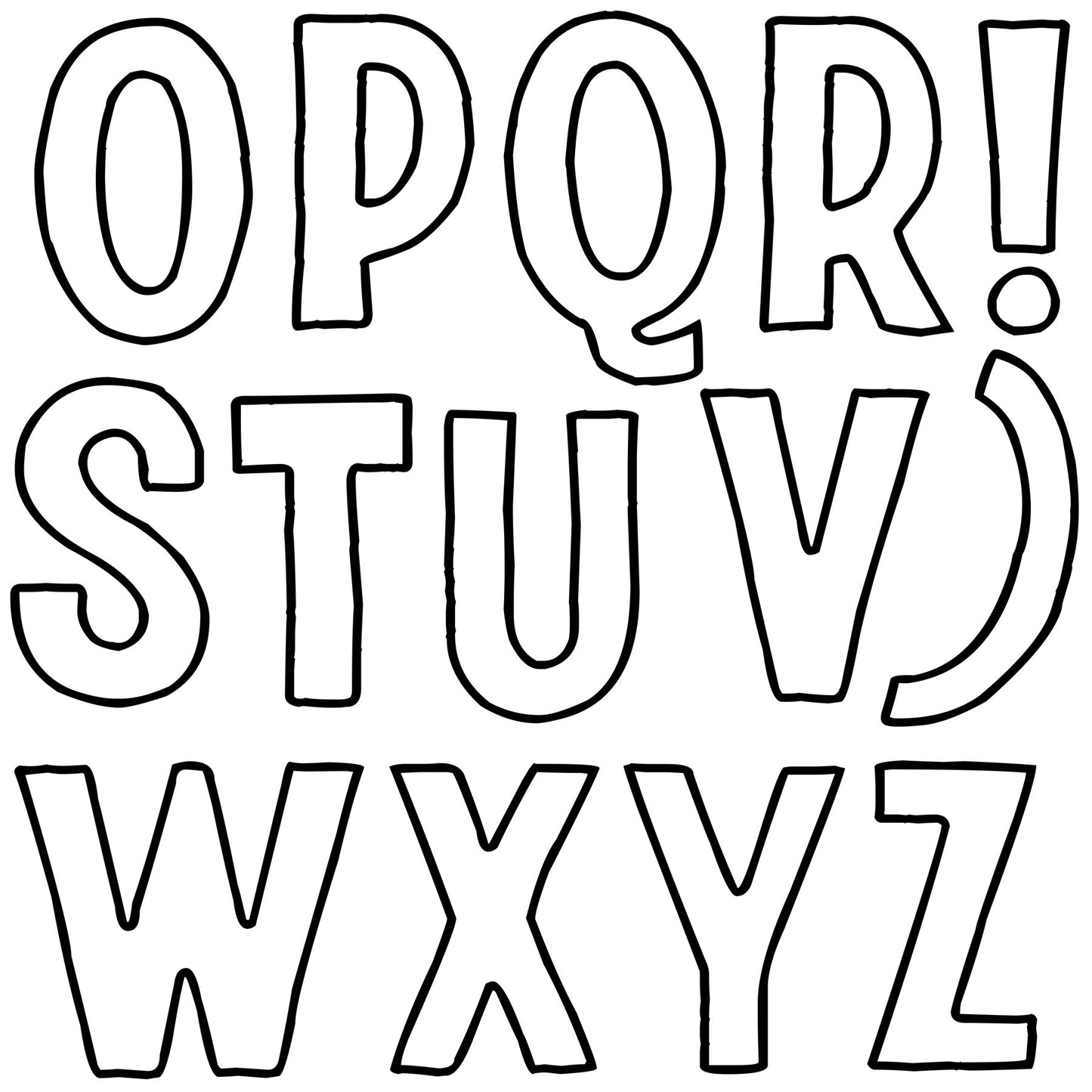 Retro Alphabet Stamp (IOD) Iron Orchid Designs- 12x12