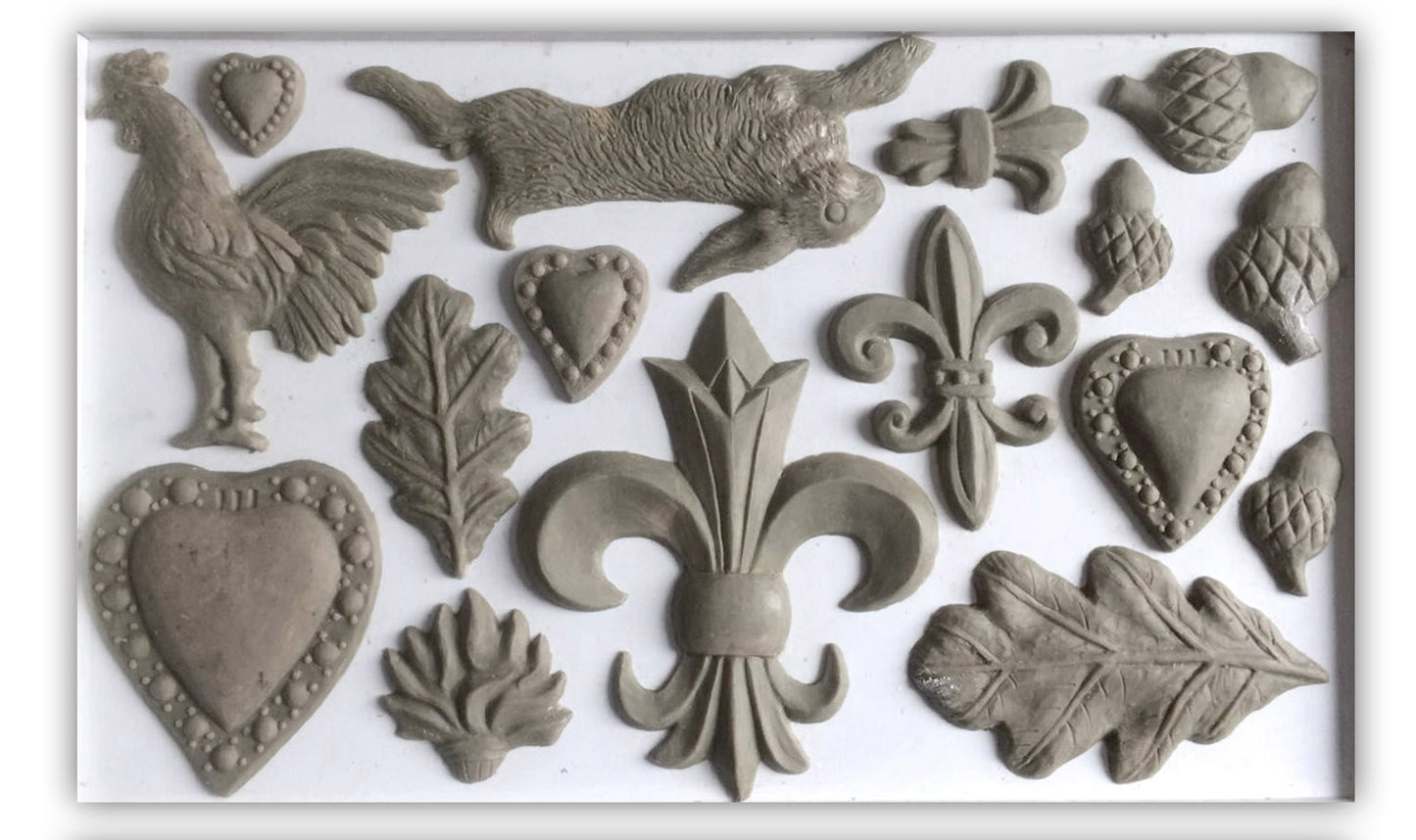 Fleur de Lis Mould (IOD) Iron Orchid Designs- 6x10