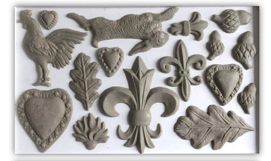 Fleur de Lis Mould (IOD) Iron Orchid Designs- 6x10