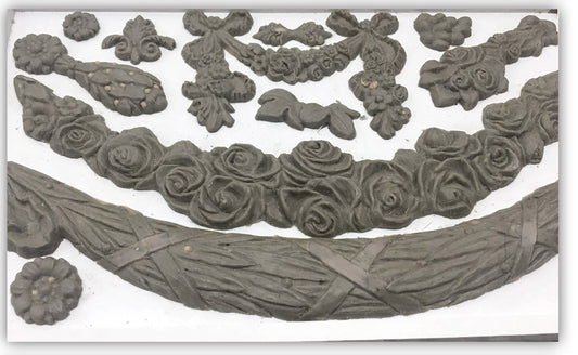 Swags Mould (IOD) Iron Orchid Designs- 6x10