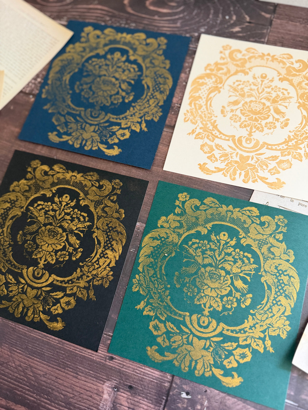 Gold Shimmer Ink Pad (IOD) – Iron Orchid Designs