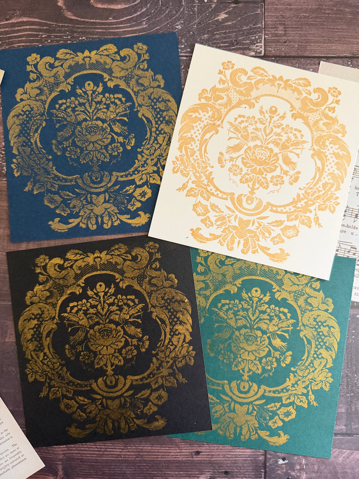 Gold Shimmer Ink Pad (IOD) – Iron Orchid Designs
