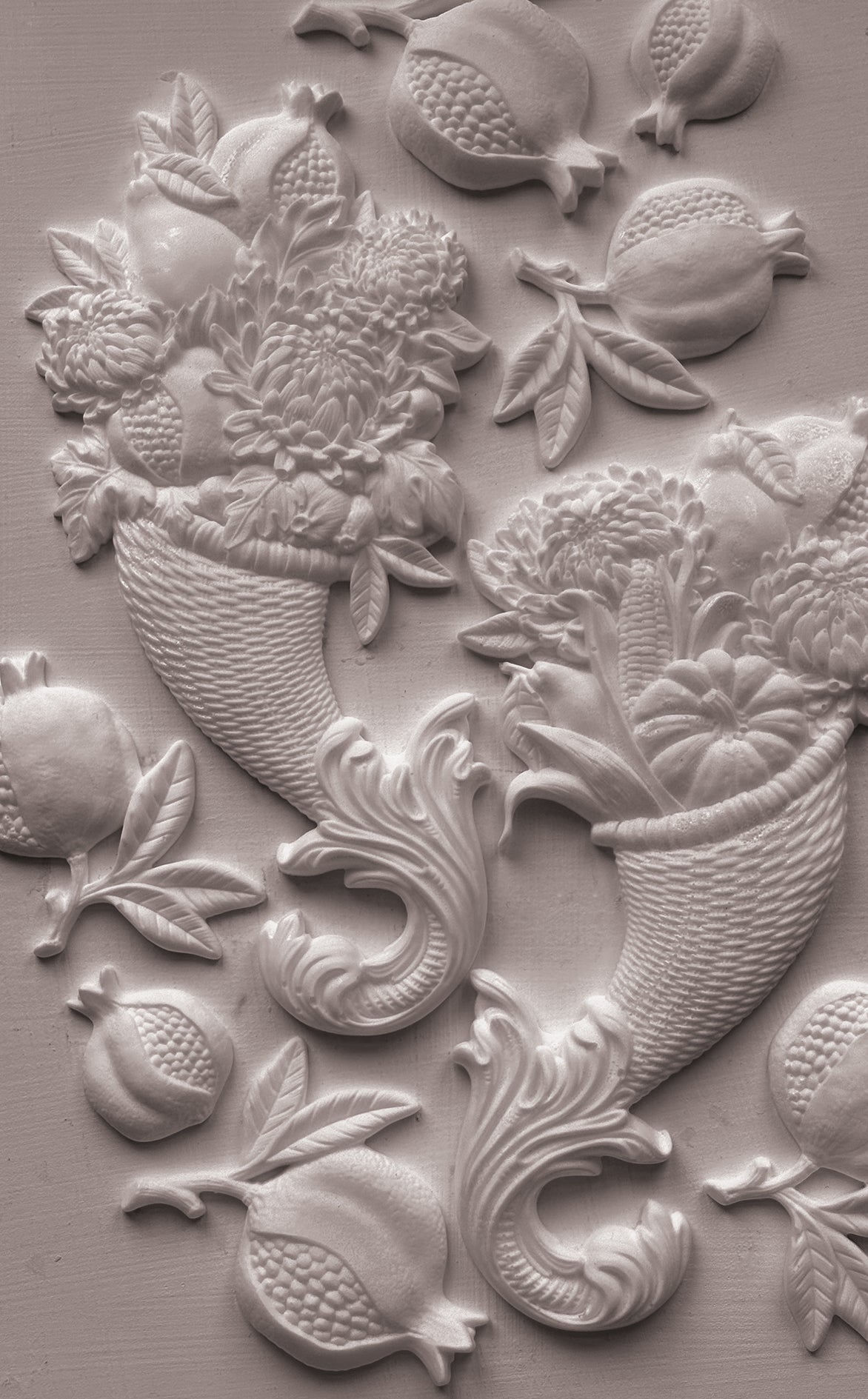 Cornucopias Mould (IOD) Iron Orchid Designs – 6x10