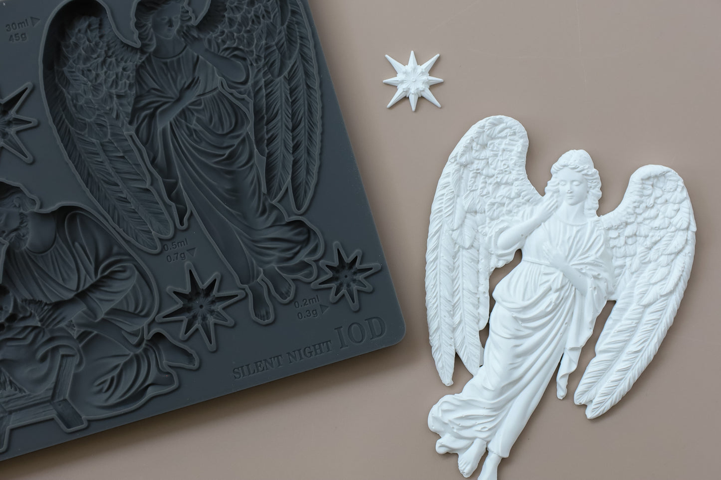 Silent Night Mould (IOD) Iron Orchid Designs – 6x10