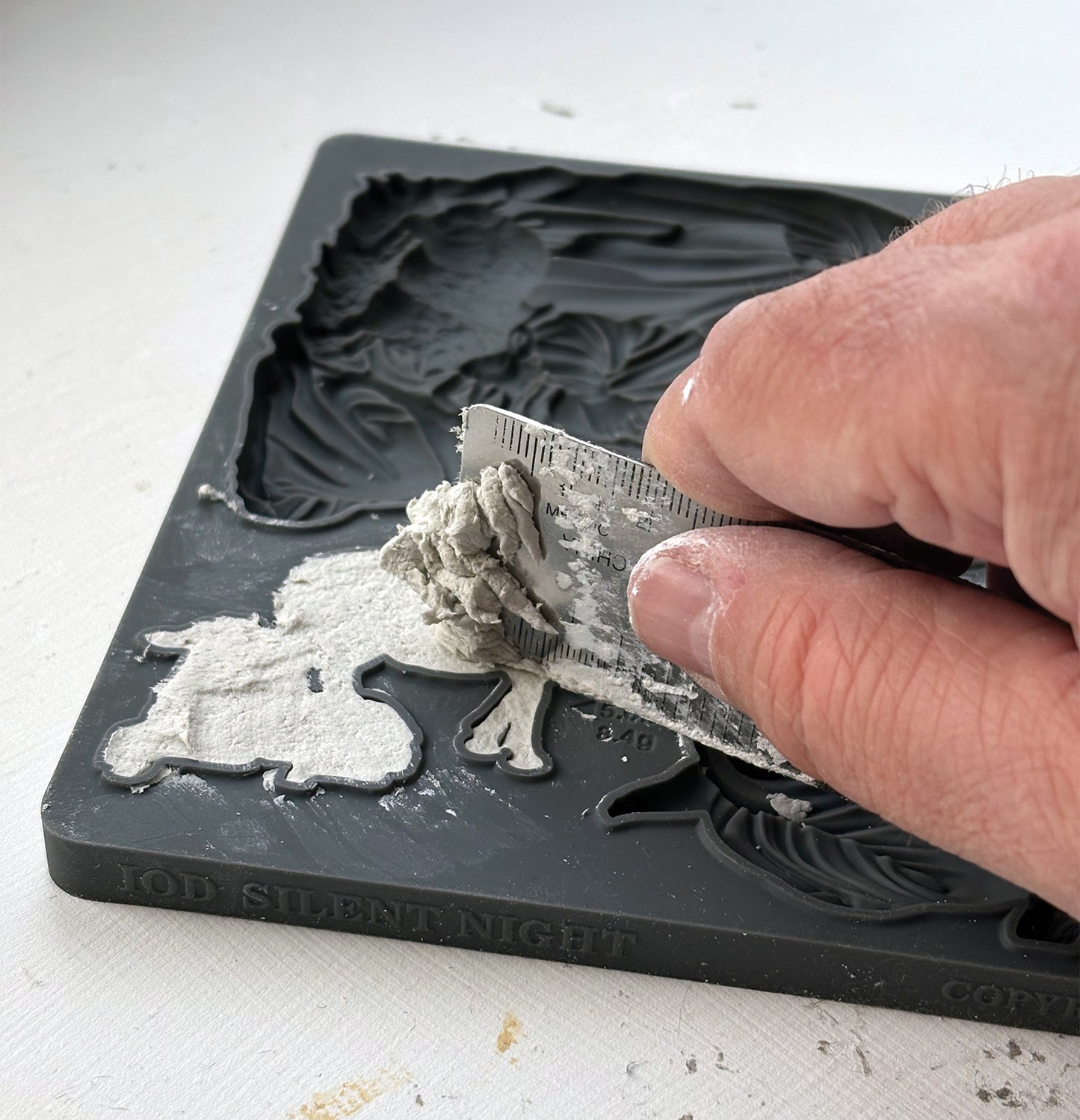 Silent Night Mould (IOD) Iron Orchid Designs – 6x10