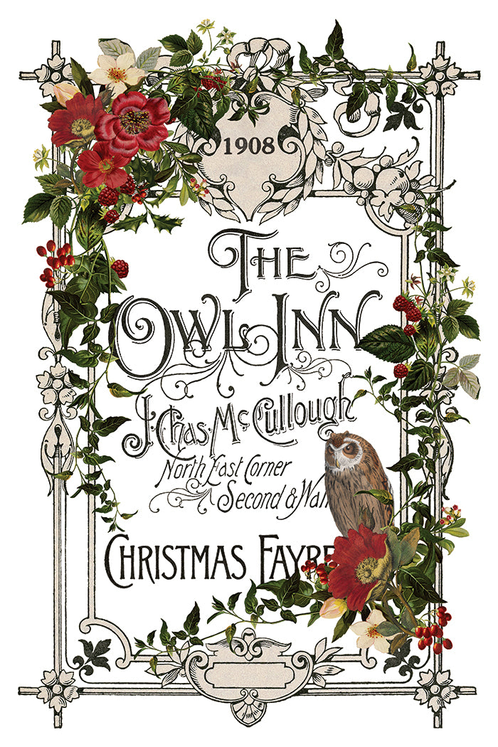 Stag Tavern Transfer – IOD Iron Orchid Designs
