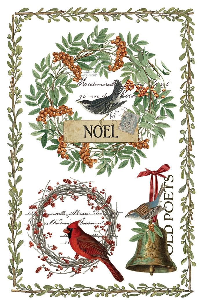 Winter's Calling Transfer – IOD Iron Orchid Designs