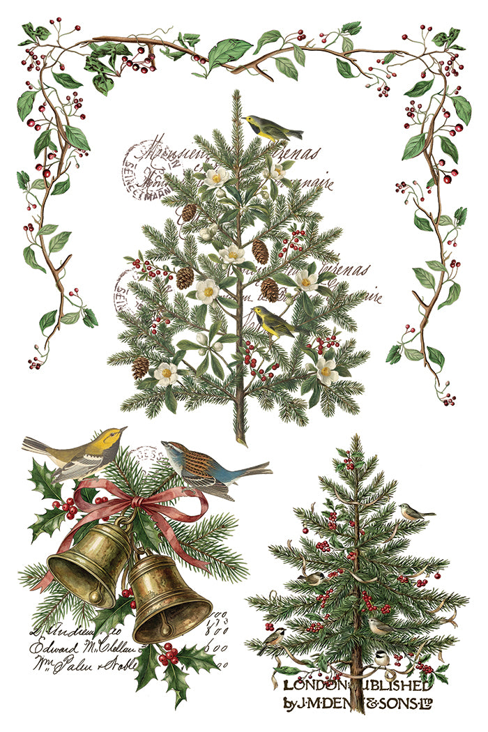 Winter's Calling Transfer – IOD Iron Orchid Designs