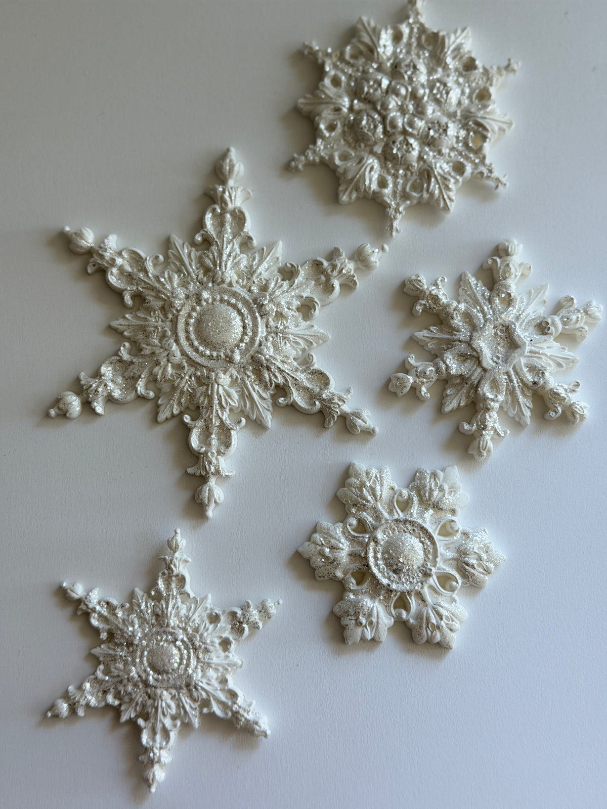Snowflakes Mould – Iron Orchid Designs *****PREORDER*****