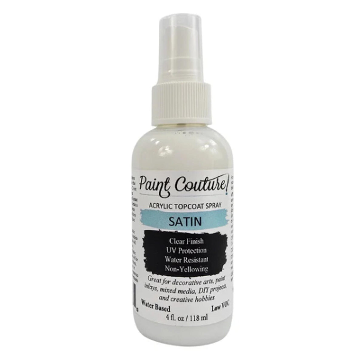Paint Couture Acrylic Topcoat Spray Satin | Furniture Finish