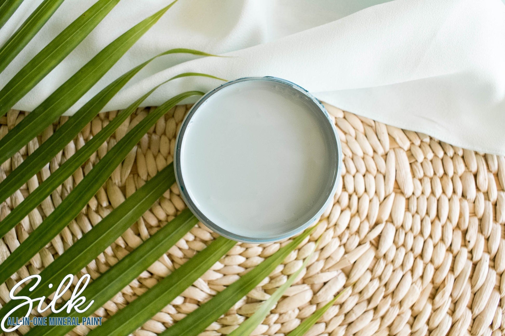 Serenity Dixie Belle Silk All-In-One Mineral Paint in soft pale blue green