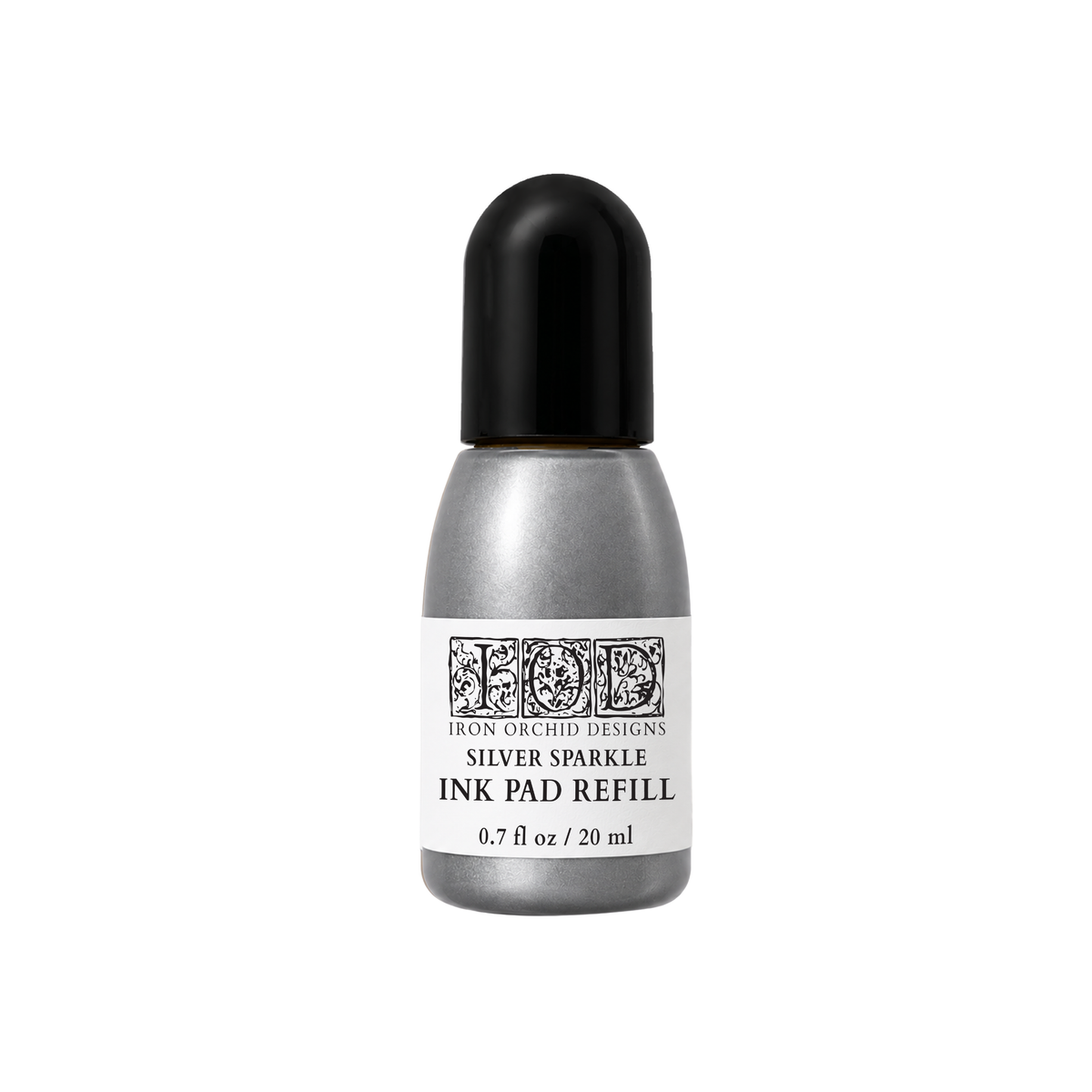 IOD Silver Sparkle Ink Pad Refill – Iron Orchid Designs