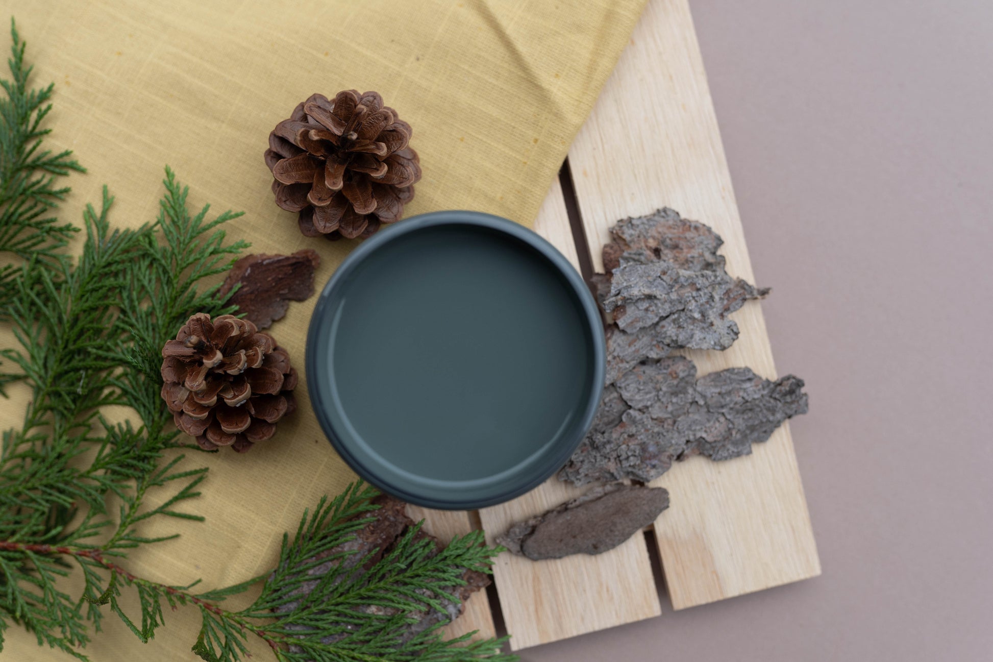 Smoky Mountains Dixie Belle Silk All-In-One Mineral Paint in deep muted blue gray