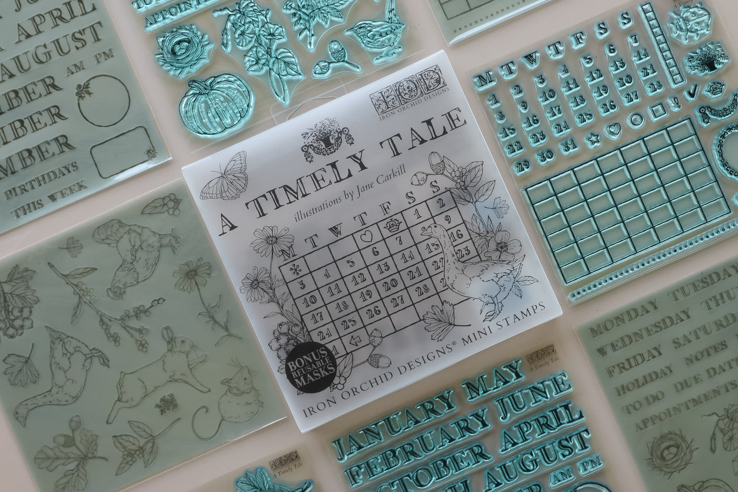 IOD A Timely Tale Stamp Set – Iron Orchid Designs