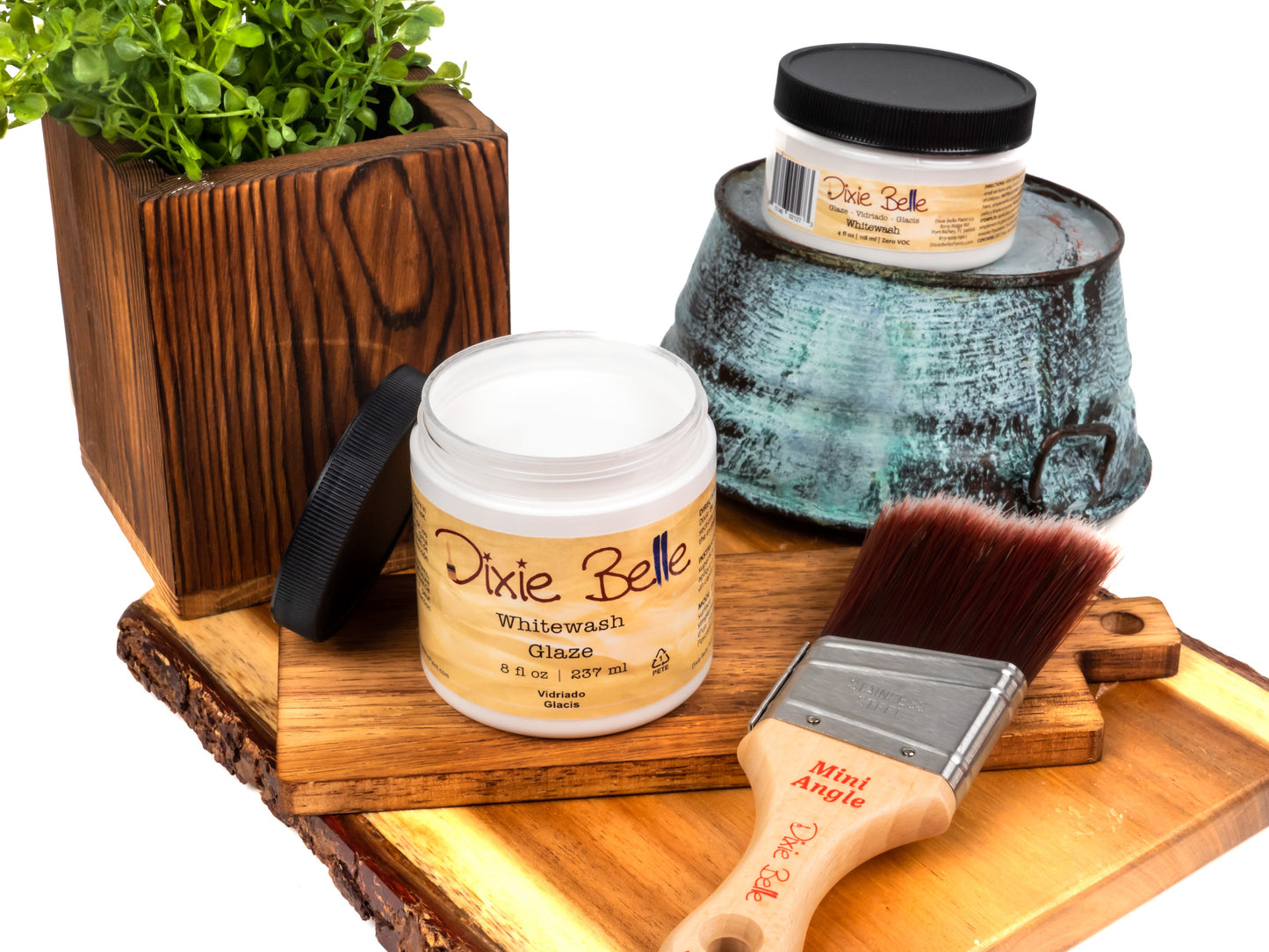 Whitewash Glaze – Dixie Belle Paint